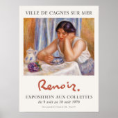 Pierre-Auguste Renoir Cup of Chocolate Art Print (Voorkant)