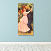 Pierre-Auguste Renoir Dance bij Bougiva Canvas Afdruk (Insitu (Houten vloer))