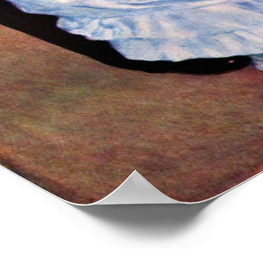 Pierre-Auguste Renoir Dance in de stad Poster (Hoek)