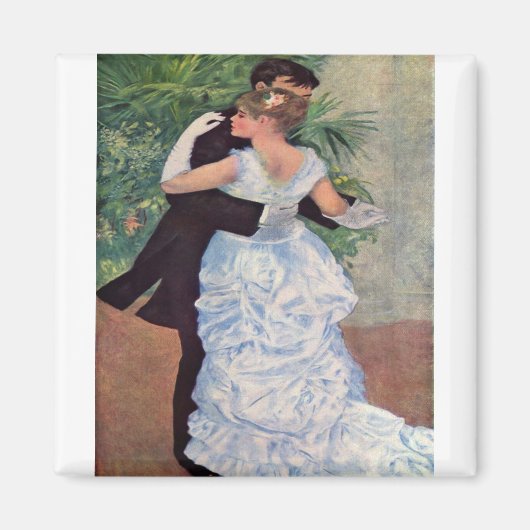 Pierre Auguste Renoir Dance In The City 1883 Magneet (Voorkant)