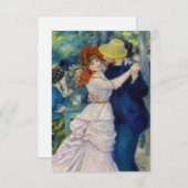 Pierre-Auguste Renoir - Dance te Bougival Bedankkaart (Voorkant / Achterkant)