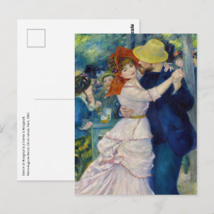 Pierre-Auguste Renoir - Dance te Bougival Briefkaart