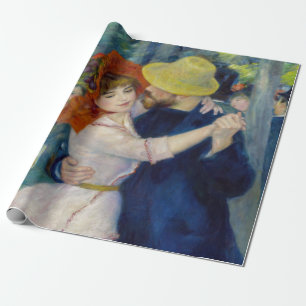 Pierre-Auguste Renoir - Dance te Bougival Cadeaupapier