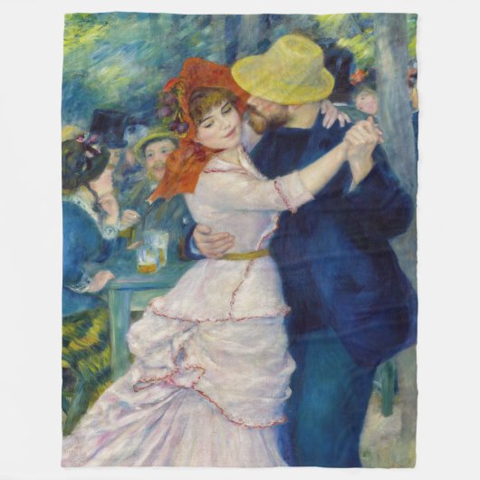 Pierre-Auguste Renoir - Dance te Bougival Fleece Deken (Voorkant)