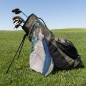 Pierre-Auguste Renoir - Dance te Bougival Golfhanddoek (Groen)