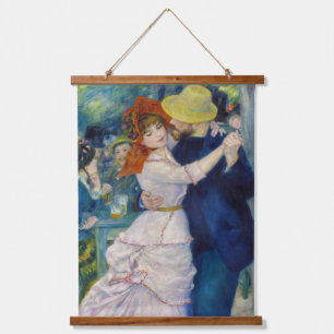 Pierre-Auguste Renoir - Dance te Bougival Hangend Wandkleed