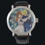Pierre-Auguste Renoir - Dance te Bougival Horloge<br><div class="desc">Dance at Bougival / Bal a Bougival / Danse a Bougival - Pierre-Auguste Renoir, 1883</div>