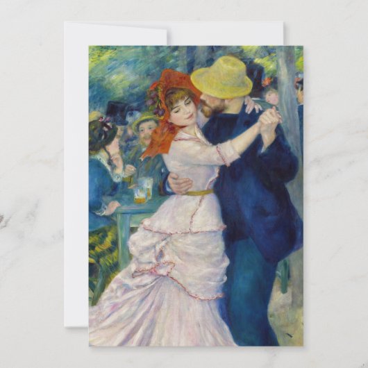 Pierre-Auguste Renoir - Dance te Bougival Kaart (Voorkant)