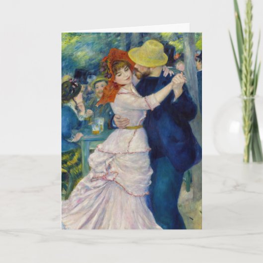 Pierre-Auguste Renoir - Dance te Bougival Kaart (Voorkant)
