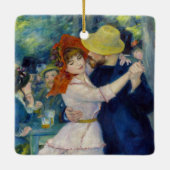 Pierre-Auguste Renoir - Dance te Bougival Keramisch Ornament (Achterkant)