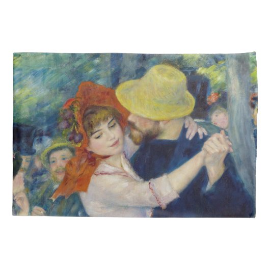 Pierre-Auguste Renoir - Dance te Bougival Kussensloop (Achterkant)