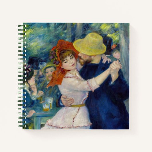 Pierre-Auguste Renoir - Dance te Bougival Notitieboek (Voorkant)