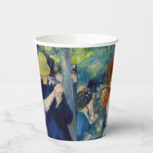 Pierre-Auguste Renoir - Dance te Bougival Papieren Bekers (Links)