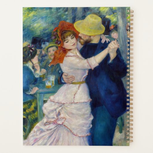 Pierre-Auguste Renoir - Dance te Bougival Planner (Achterkant)