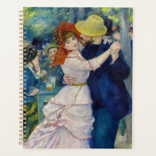 Pierre-Auguste Renoir - Dance te Bougival Planner (Voorkant)