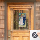 Pierre-Auguste Renoir - Dance te Bougival Raamsticker (Huis Deur)