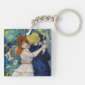 Pierre-Auguste Renoir - Dance te Bougival Sleutelhanger (Achterkant)