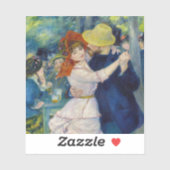 Pierre-Auguste Renoir - Dance te Bougival Sticker (Vel)