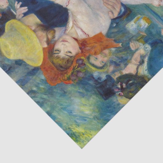 Pierre-Auguste Renoir - Dance te Bougival Tissuepapier (Detail)