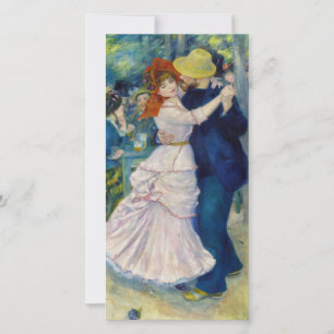 Pierre-Auguste Renoir - Dans in Bougival Bedankkaart