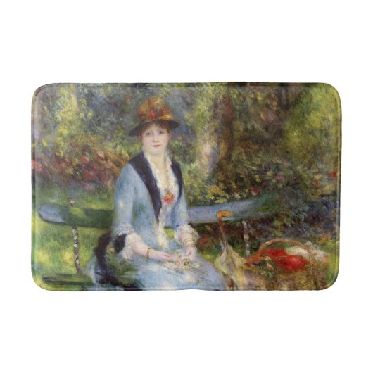 Pierre-Auguste Renoir - Dans les Rozen Badmat (Voorkant)