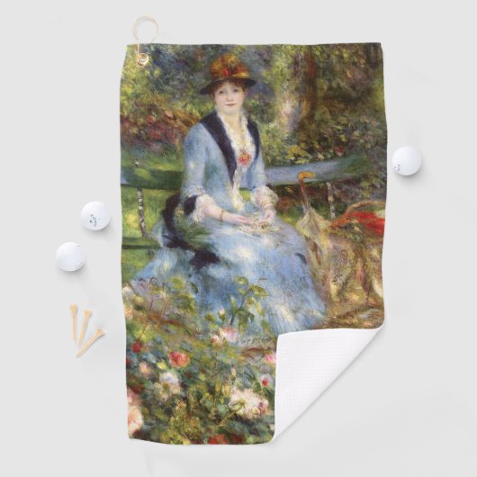 Pierre-Auguste Renoir - Dans les Rozen Golfhanddoek (Insitu)