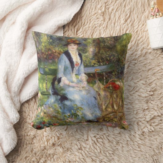 Pierre-Auguste Renoir - Dans les Rozen Kussen (Deken)