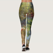 Pierre-Auguste Renoir - Dans les Rozen Leggings (Achterkant)