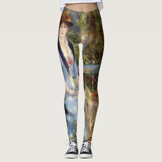 Pierre-Auguste Renoir - Dans les Rozen Leggings (Voorkant)