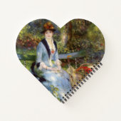 Pierre-Auguste Renoir - Dans les Rozen Notitieboek (Achterkant)