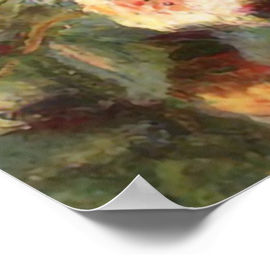 Pierre-Auguste Renoir - Dans les Rozen Poster (Hoek)