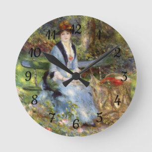 Pierre-Auguste Renoir - Dans les Rozen Ronde Klok