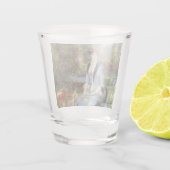 Pierre-Auguste Renoir - Dans les Rozen Shot Glas (Achterkant)