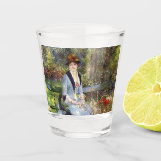 Pierre-Auguste Renoir - Dans les Rozen Shot Glas (Voorkant)