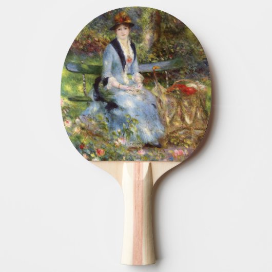 Pierre-Auguste Renoir - Dans les Rozen Tafeltennisbatje (Voorkant)