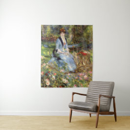 Pierre-Auguste Renoir - Dans les Rozen Wandkleed