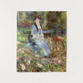 Pierre-Auguste Renoir - Dans les Rozen Wandkleed (Voorkant)
