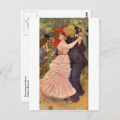 Pierre-Auguste Renoir - Danse à Bougival (1883) Briefkaart (Voorkant / Achterkant)