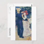 Pierre-Auguste Renoir - Danse à la campagne (1883) Briefkaart (Voorkant / Achterkant)