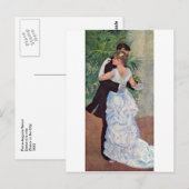 Pierre-Auguste Renoir - Danse à la ville (1883) Briefkaart (Voorkant / Achterkant)