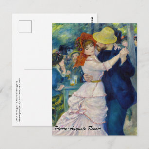 Pierre-Auguste Renoir - Dansen bij Bougival Briefkaart
