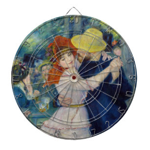 Pierre-Auguste Renoir - Dansen bij Bougival Dartbord