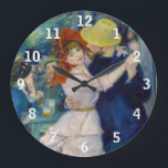 Pierre-Auguste Renoir - Dansen bij Bougival Grote Klok<br><div class="desc">Dansen bij Bougival / Bal a Bougival / Danse a Bougival - Pierre-Auguste Renoir,  1883</div>