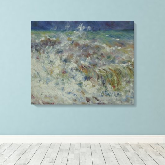 Pierre Auguste Renoir  de golf Canvas Afdruk (Insitu (Houten vloer))