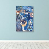 Pierre-Auguste Renoir - De Paraplu's Canvas Afdruk (Insitu (Houten vloer))