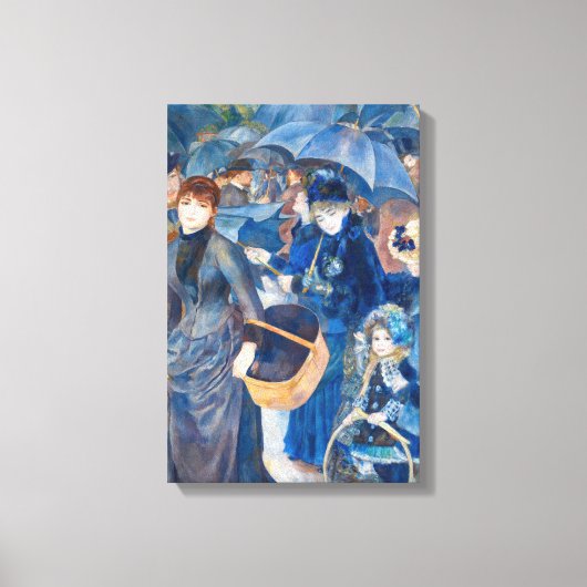 Pierre-Auguste Renoir - De Paraplu's Canvas Afdruk (Voorkant)