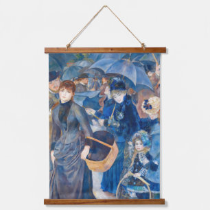 Pierre-Auguste Renoir - De Paraplu's Hangend Wandkleed
