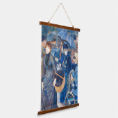 Pierre-Auguste Renoir - De Paraplu's Hangend Wandkleed (Gebogen)