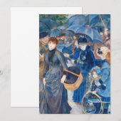 Pierre-Auguste Renoir - De Paraplu's Kaart (Voorkant / Achterkant)