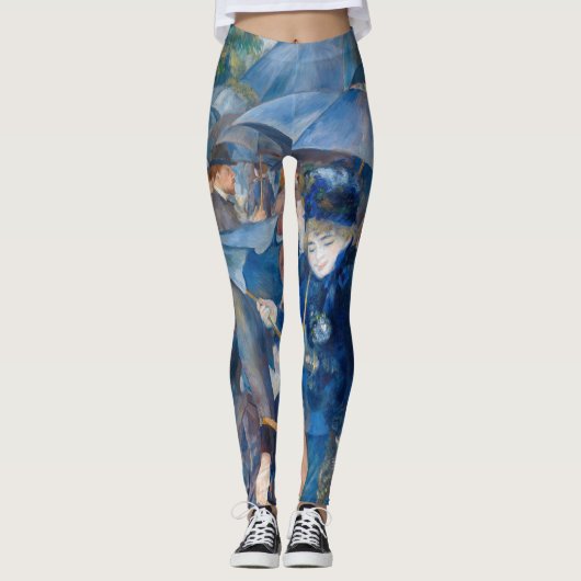 Pierre-Auguste Renoir - De Paraplu's Leggings (Voorkant)